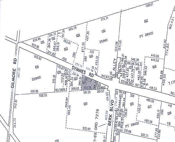 3041 Symmes Rd, Hamilton, OH for lease - Plat Map - Image 2 of 4