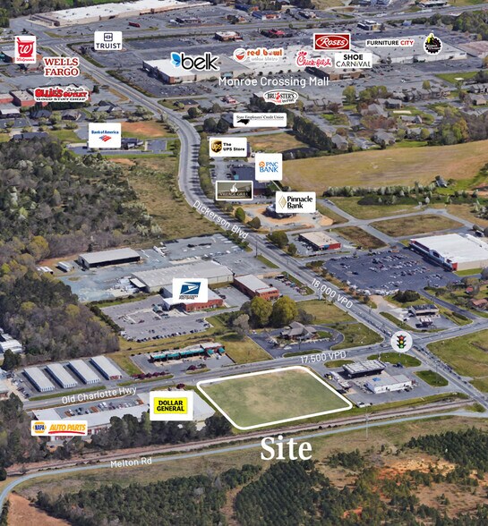 1923 Old Charlotte Hwy, Monroe, NC for lease - Building Photo - Image 2 of 3