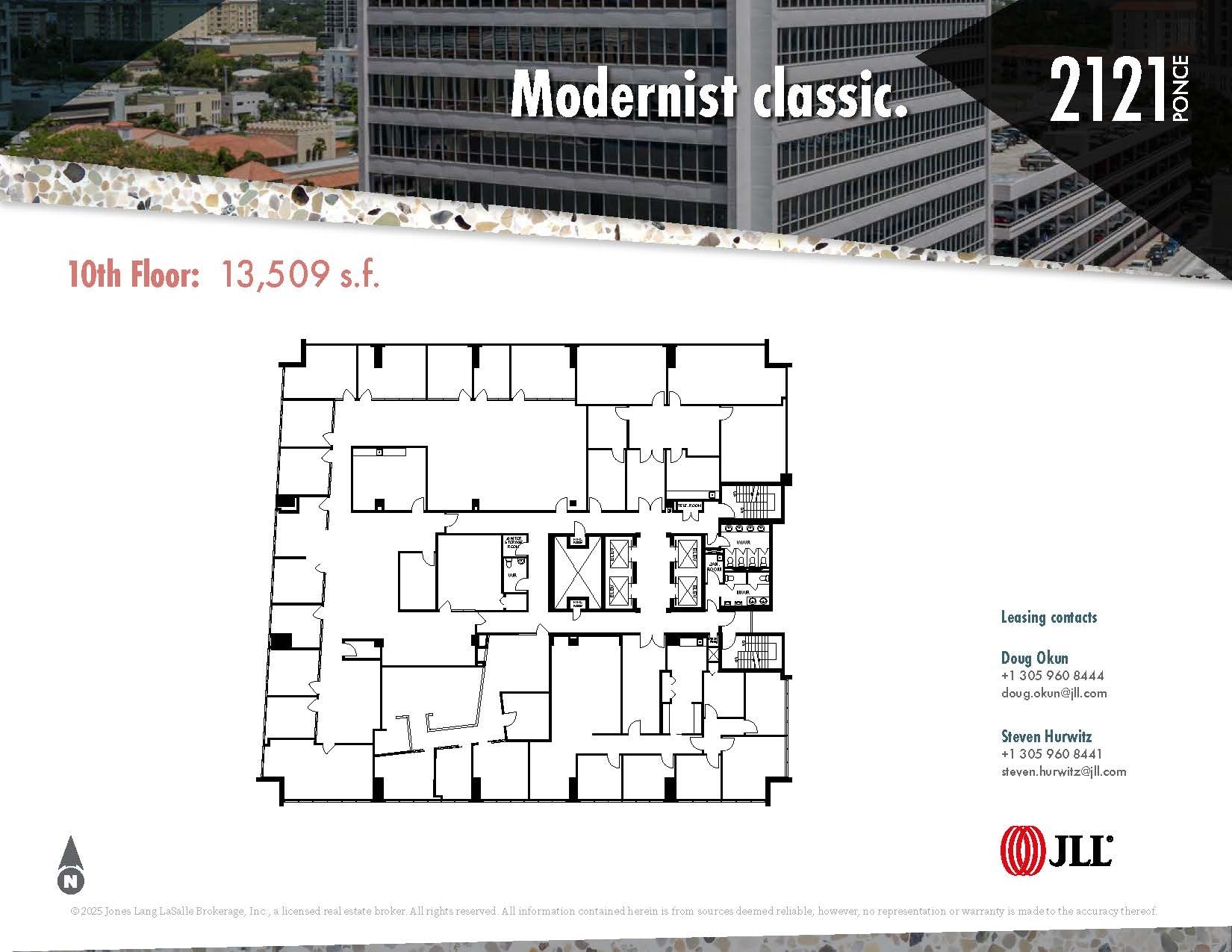 2121 Ponce de Leon Blvd, Coral Gables, FL for lease Floor Plan- Image 1 of 1