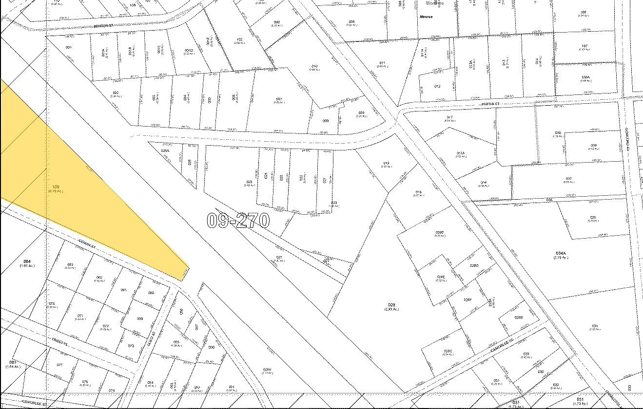 800 Engleside St, Monroe, NC for sale Plat Map- Image 1 of 1