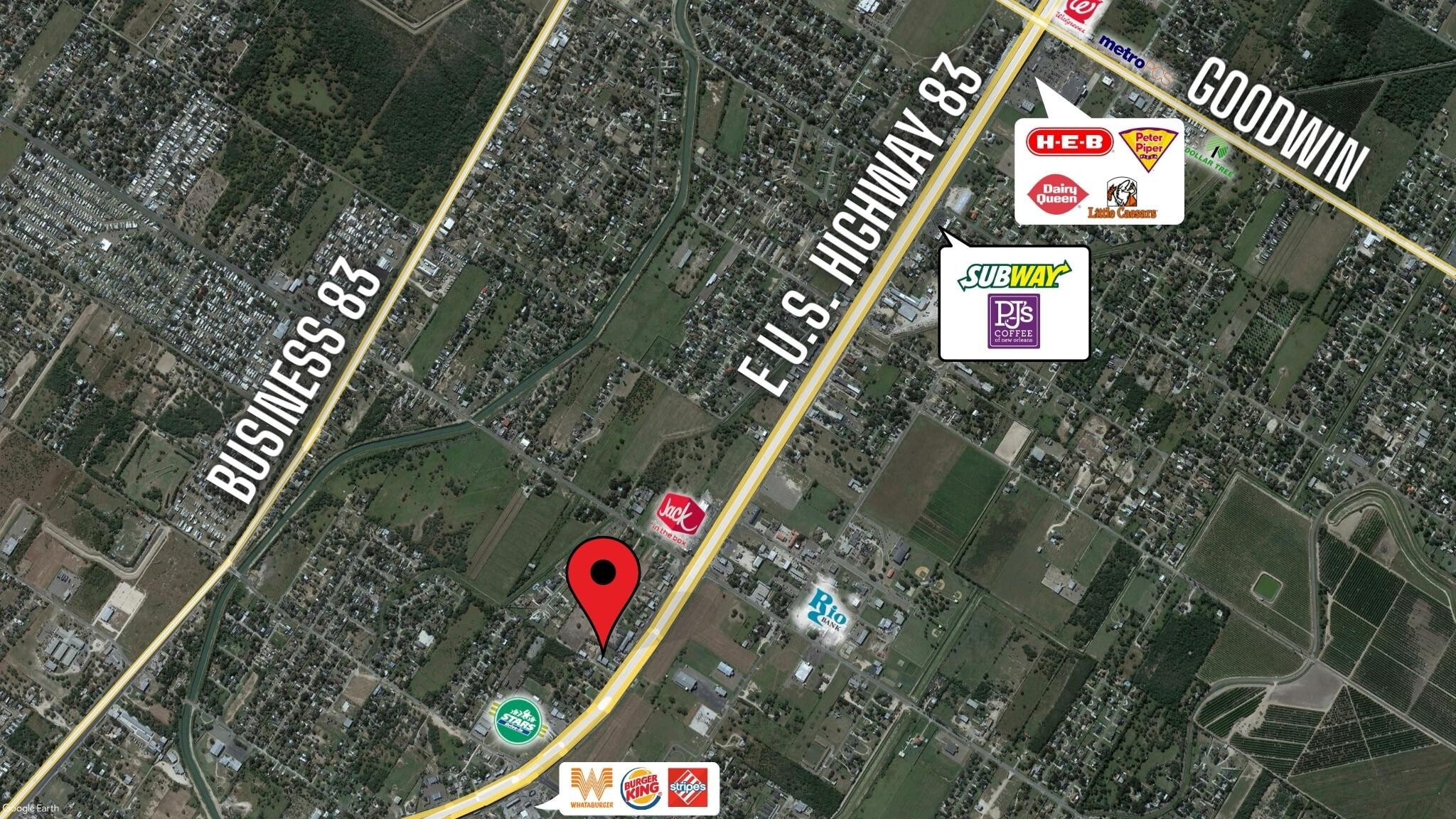 403 E Palma Vista Dr, Palmview, TX 78572 Flex for Sale