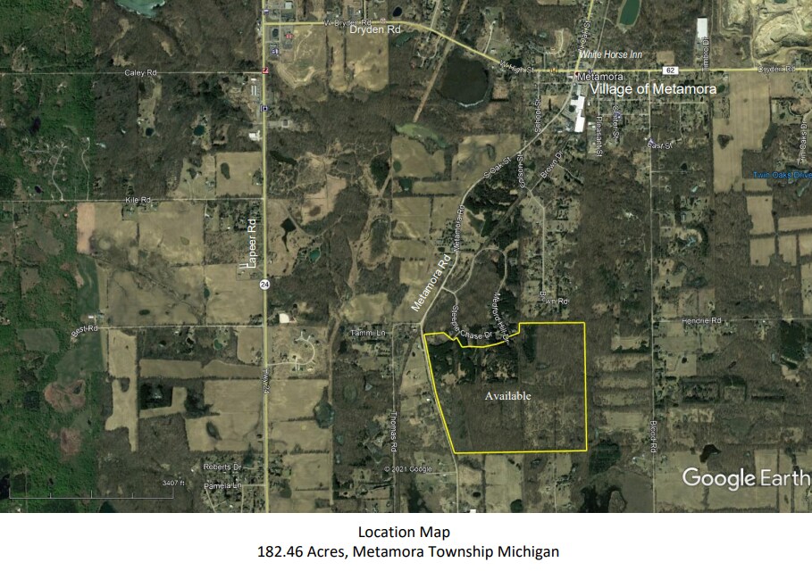 Metamora Rd, Metamora, MI 48455 Land for Sale