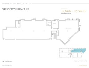 7633 Southfront Rd, Livermore, CA for lease Floor Plan- Image 1 of 1