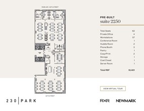 230 Park Ave, New York, NY for lease Floor Plan- Image 1 of 7