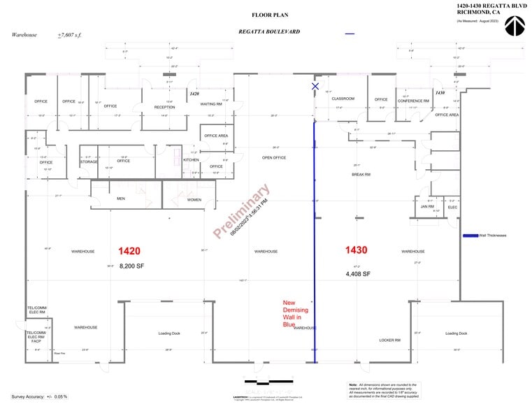 1420 Regatta Blvd, Richmond, CA for lease - Site Plan - Image 1 of 7