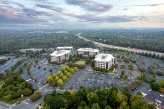 13850 Ballantyne Corporate Pl, Charlotte, NC - AERIAL  map view