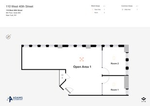 110 W 40th St, New York, NY for lease Floor Plan- Image 1 of 5