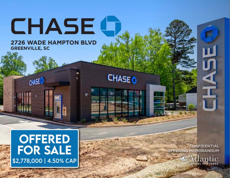 2726 Wade Hampton Blvd, Greenville, SC for sale - Building Photo - Image 1 of 4