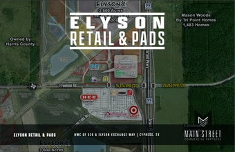 NWC of FM 529 & Elyson Exchange Way, Katy, TX for lease Building Photo- Image 1 of 4