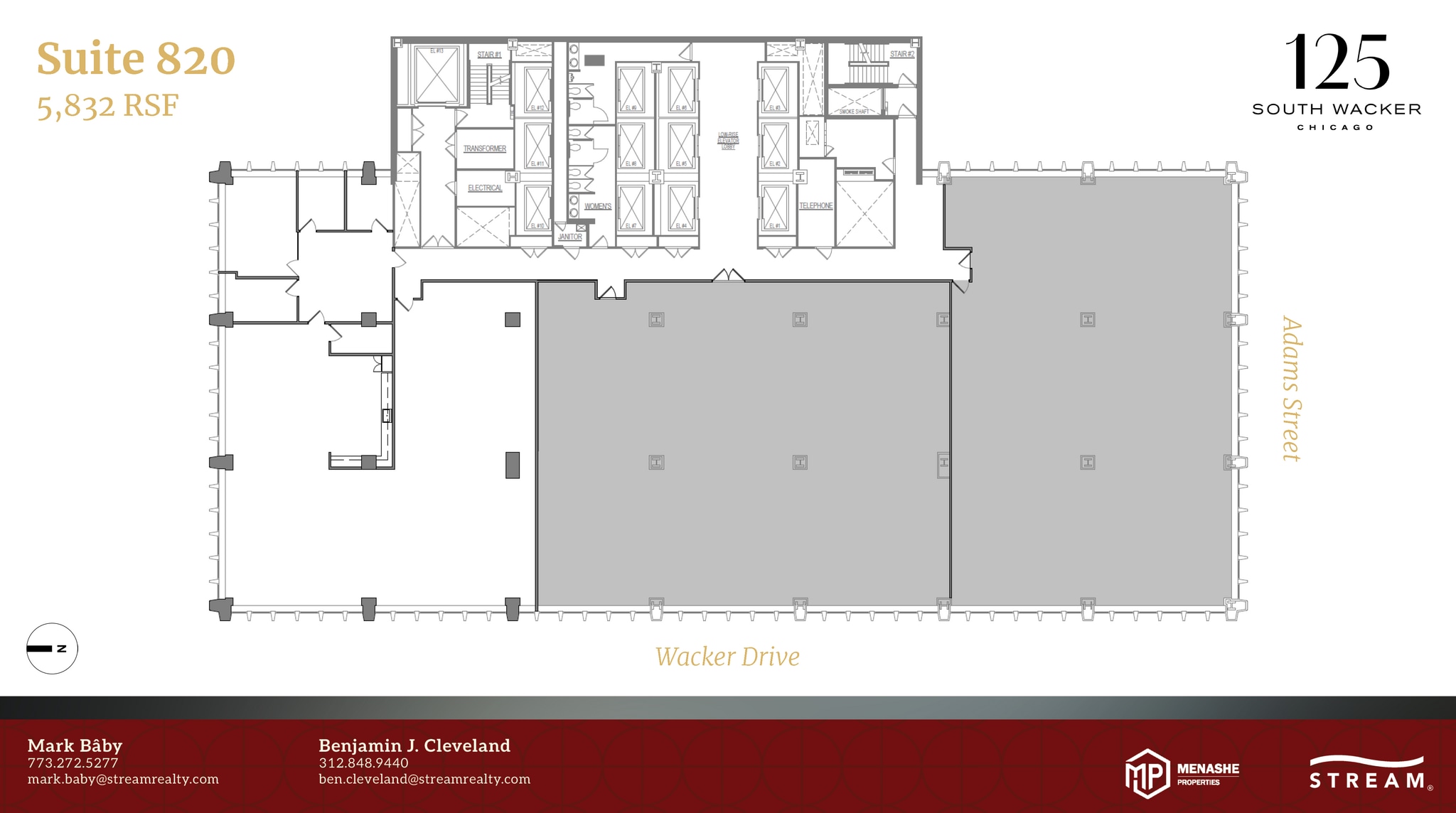 125 S Wacker Dr, Chicago, IL for lease Interior Photo- Image 1 of 1