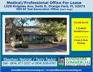 More details for 1329 Kingsley Ave, Orange Park, FL - Office for Lease