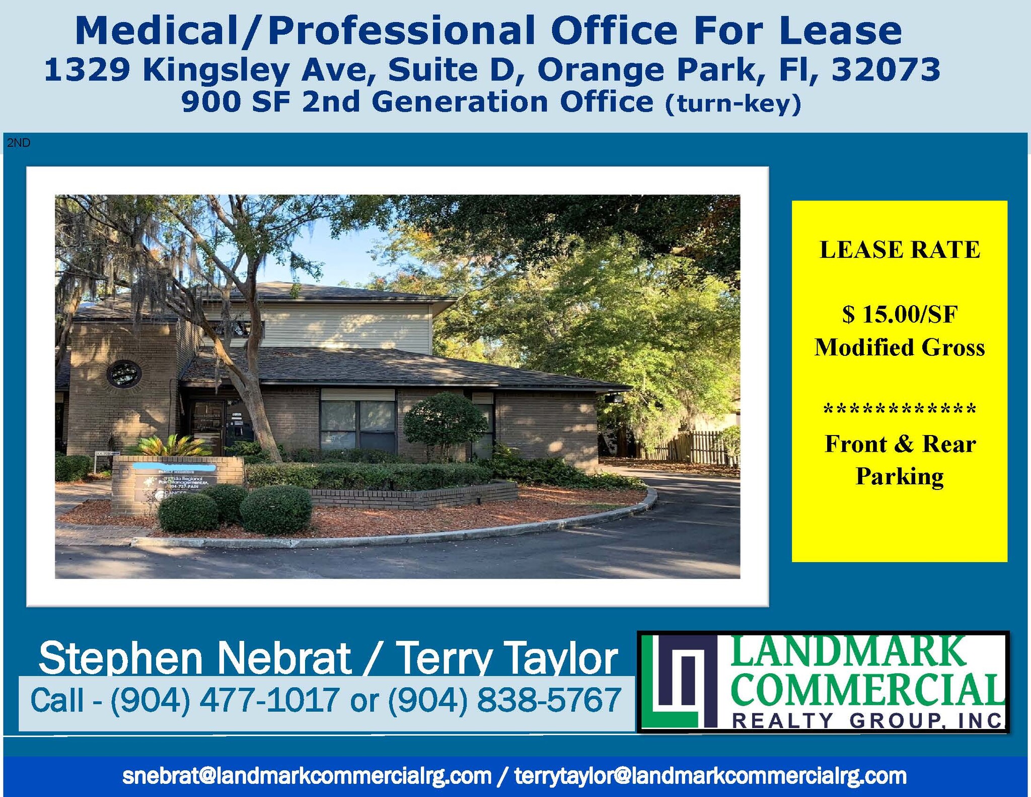 1329 Kingsley Ave, Orange Park, FL for lease Building Photo- Image 1 of 20