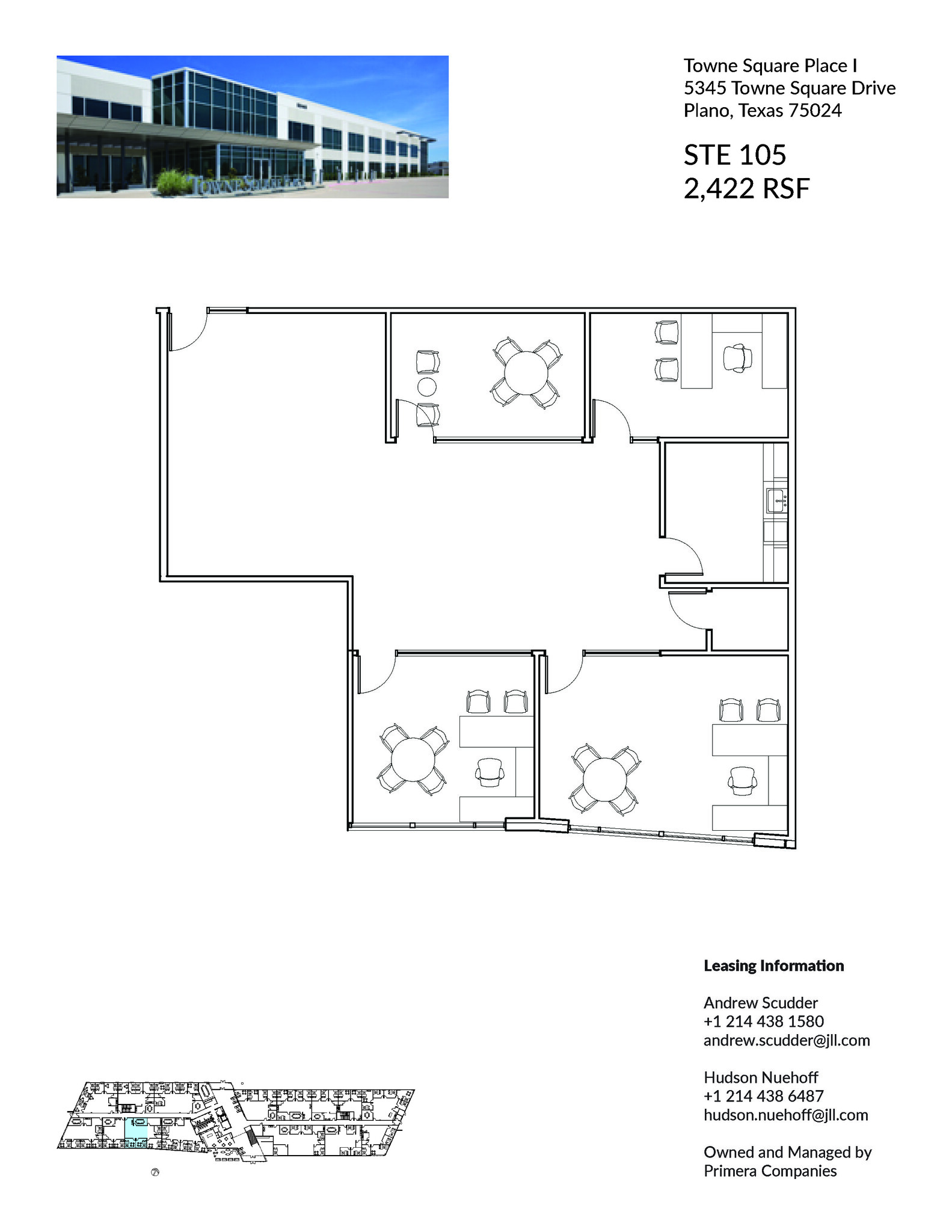 8560 Belleview Dr, Plano, TX for lease Floor Plan- Image 1 of 1