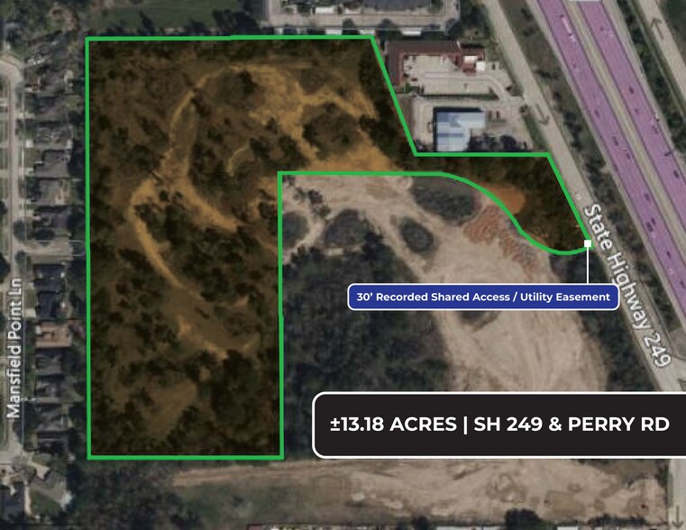 NWQ SH 249 & Perry Rd, Houston, TX for sale - Building Photo - Image 2 of 3