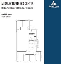 4275 Kellway Cir, Addison, TX for lease Floor Plan- Image 1 of 1