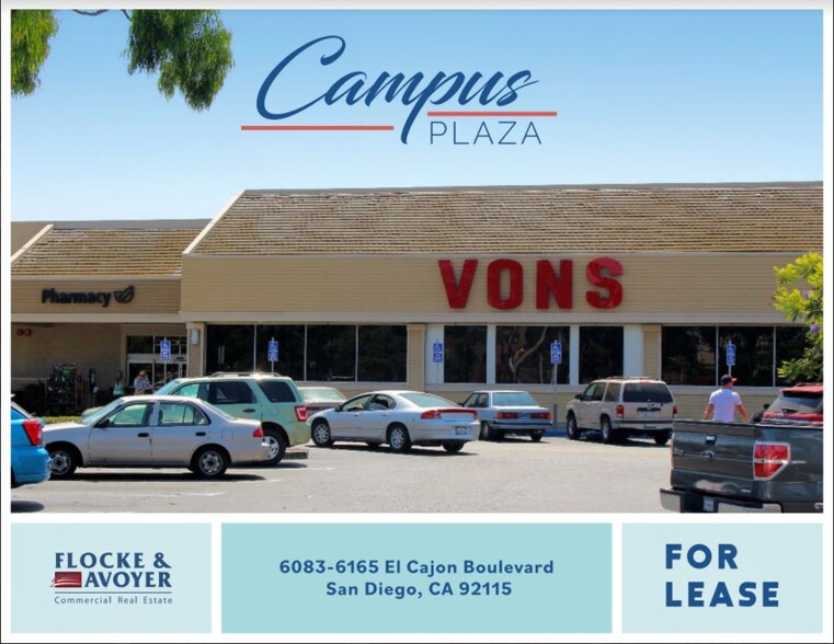 6155 El Cajon Blvd, San Diego, CA for lease - Building Photo - Image 1 of 7