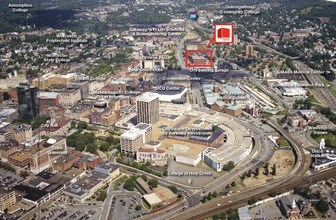 57 Union St, Worcester, MA - AERIAL  map view