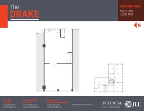 2211-2215 S York Rd, Oak Brook, IL for lease Floor Plan- Image 1 of 1