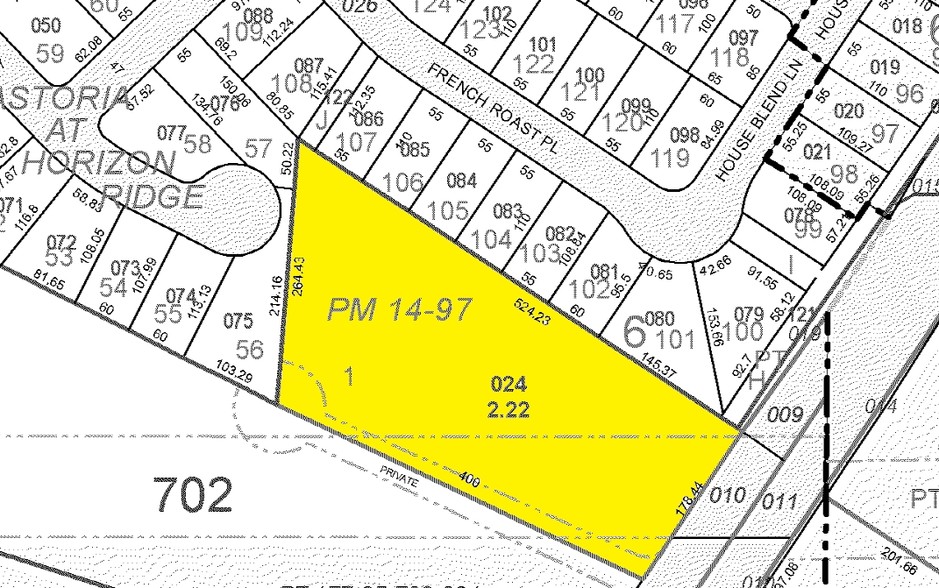 2610 W Horizon Ridge Pky, Henderson, NV for lease - Plat Map - Image 2 of 8