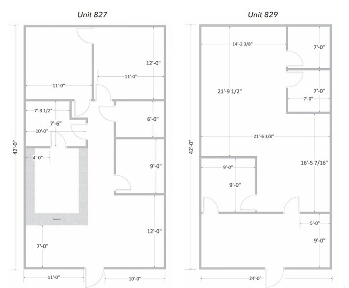 801-825 Brown School Rd, Evansville, WI for lease - Floor Plan - Image 3 of 4
