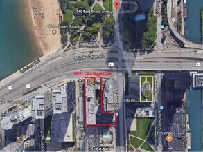 540 N Lake Shore Dr, Chicago, IL - aerial  map view - Image1