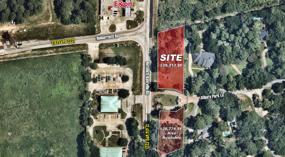 NEC of Albury Park Ln & Huffsmith-Kohrville Rd, Tomball, TX for sale - Primary Photo - Image 1 of 2