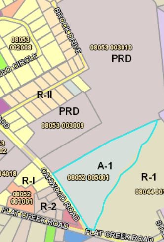 3928 Oakwood Rd, Oakwood, GA for sale - Plat Map - Image 1 of 2