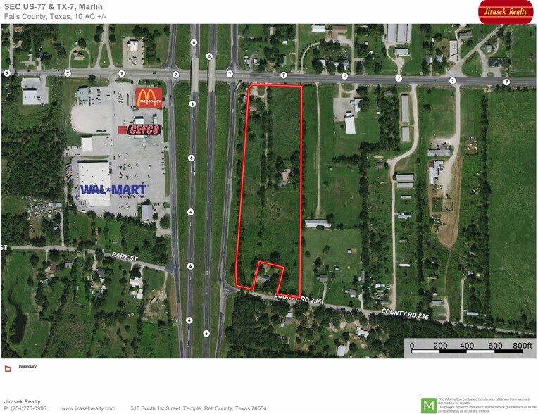 4970 Texas 7, Marlin, TX for sale - Primary Photo - Image 1 of 1