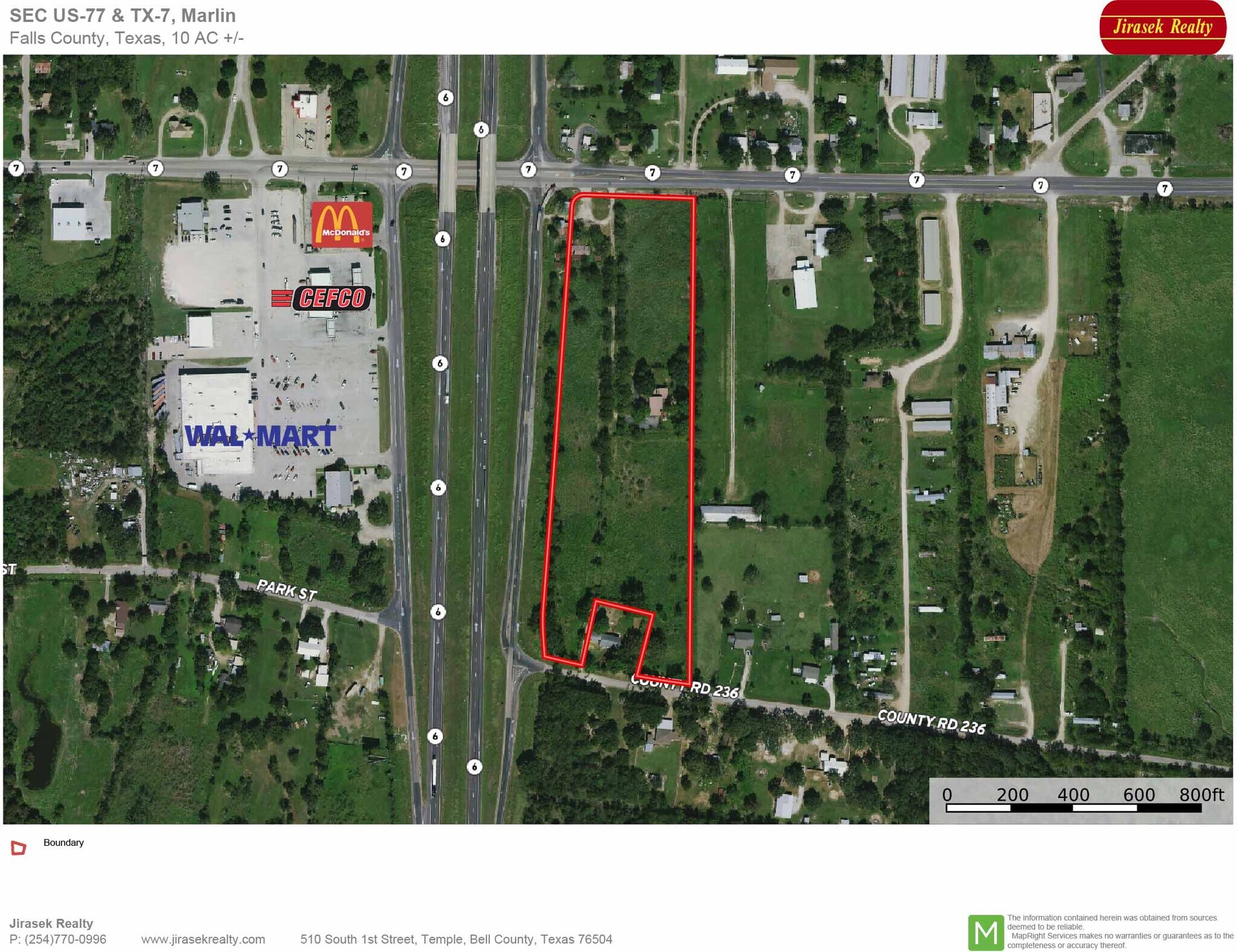 4970 Texas 7, Marlin, TX for sale Primary Photo- Image 1 of 1