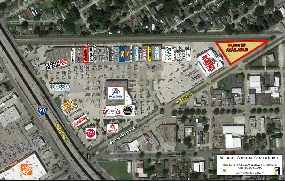 1 West Side Shopping Center, Gretna, LA for lease - Building Photo - Image 1 of 1