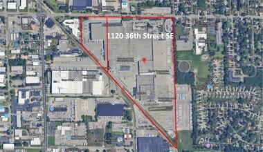 1120 36th St SE, Grand Rapids, MI for lease Aerial- Image 1 of 2