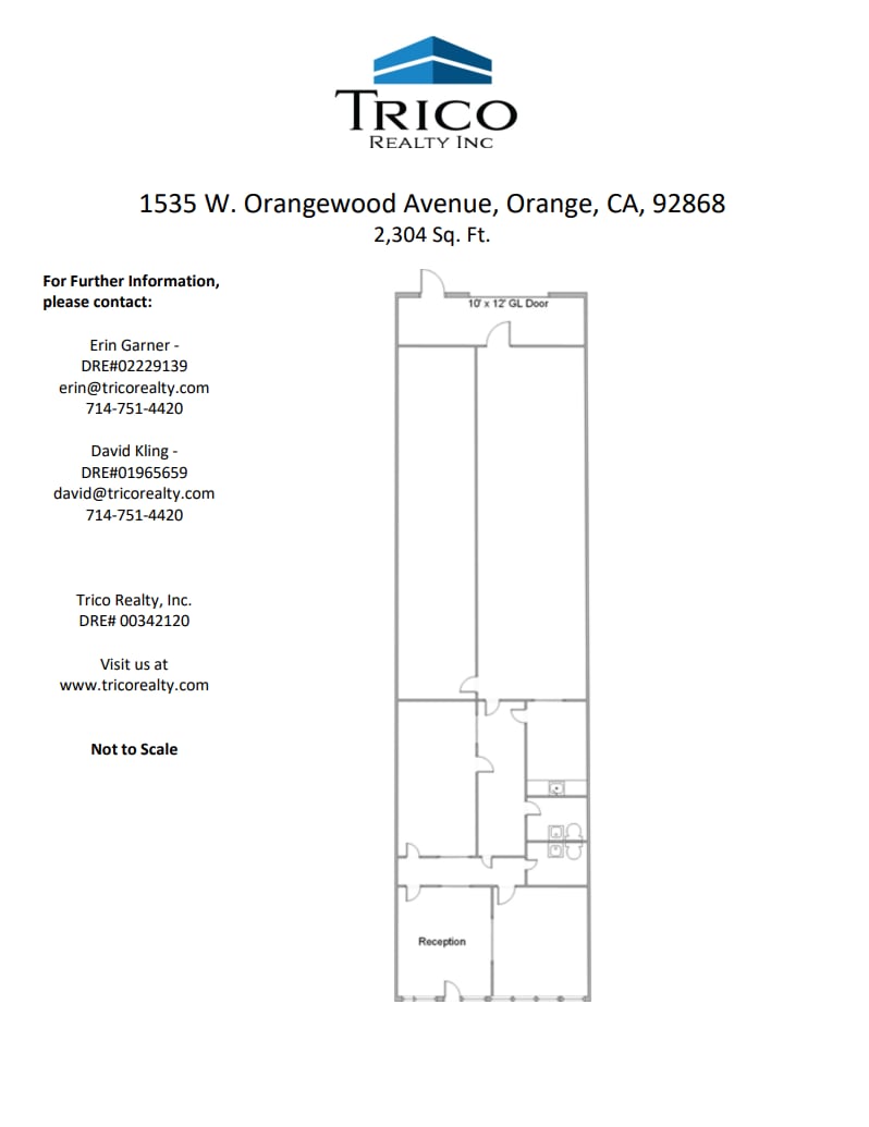 1521-1539 W Orangewood Ave, Orange, CA for lease Floor Plan- Image 1 of 1