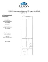 1521-1539 W Orangewood Ave, Orange, CA for lease Floor Plan- Image 1 of 1