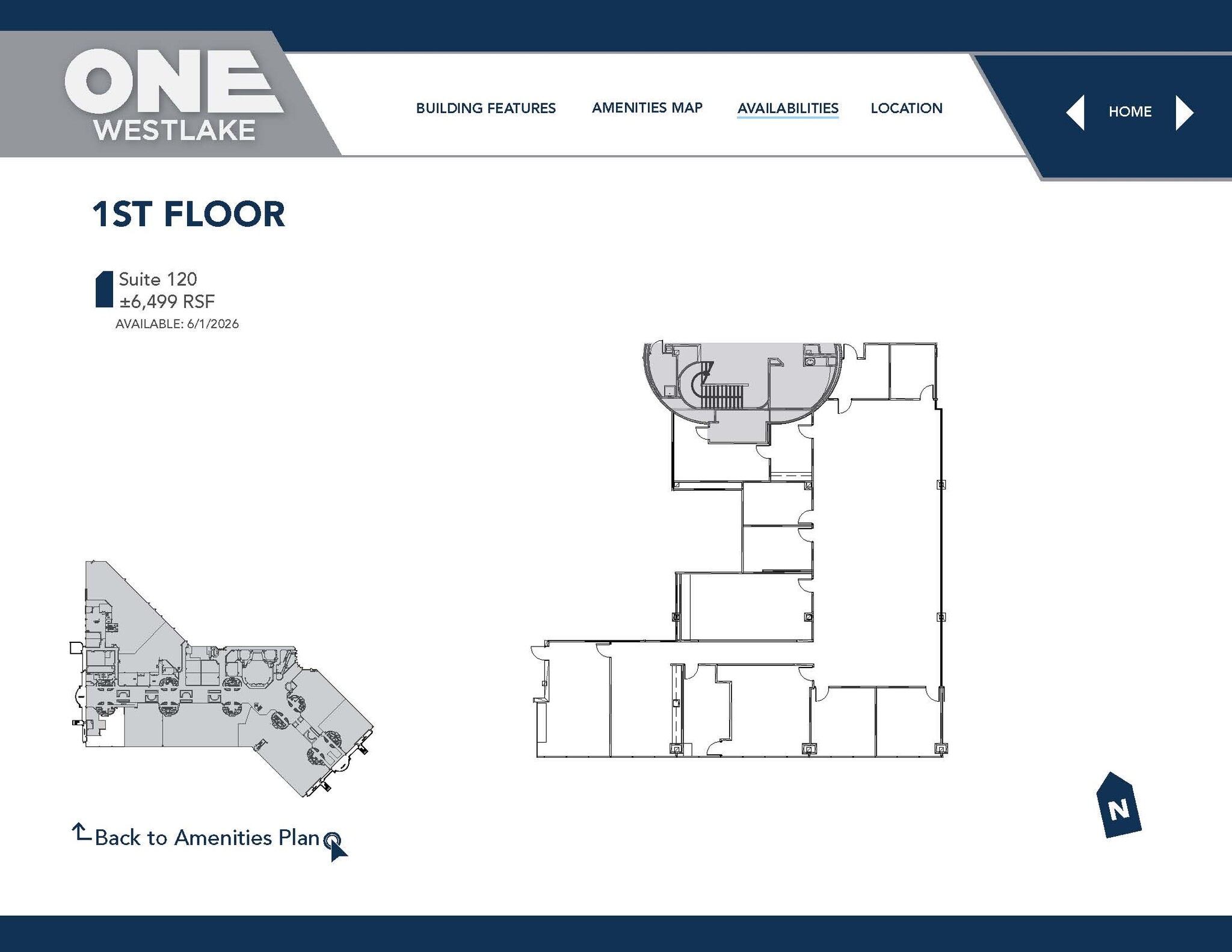 1 Baxter Way, Westlake Village, CA for lease Floor Plan- Image 1 of 1