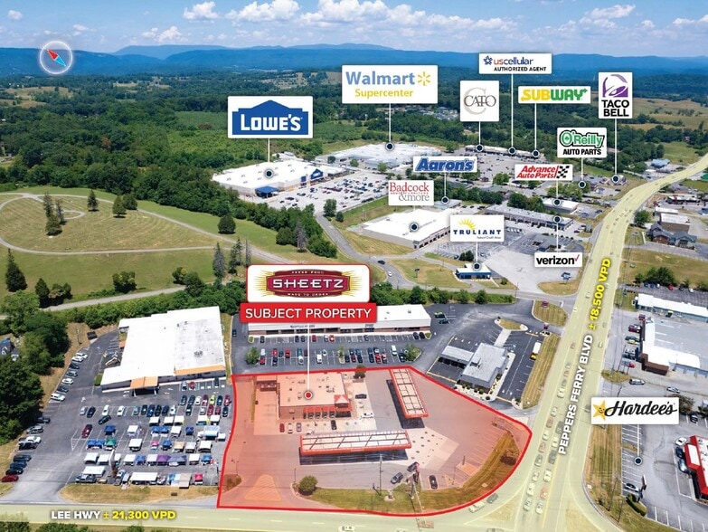 7335-7351 Lee Hwy, Radford, VA for sale - Building Photo - Image 3 of 3