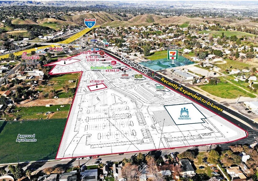 Yucaipa Blvd I10, Yucaipa, CA 92399 Retail for Lease