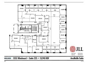 1355 Windward Concourse, Alpharetta, GA for lease Floor Plan- Image 1 of 1