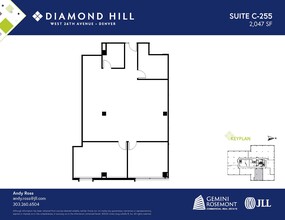 2490 W 26th Ave, Denver, CO for lease Floor Plan- Image 1 of 2