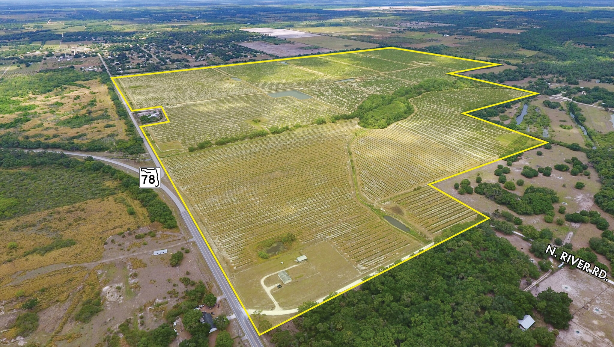 3250 N River Rd, LaBelle, FL for sale Aerial- Image 1 of 6