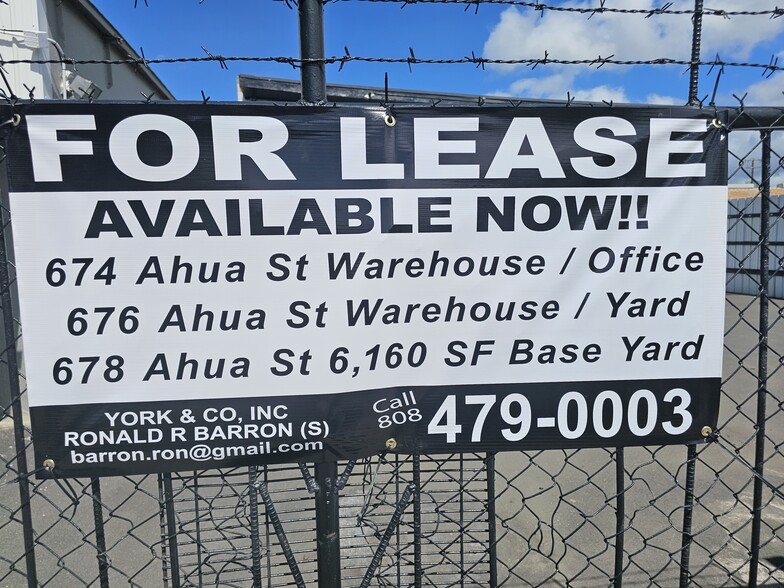 674 Ahua St, Honolulu, HI for lease - Building Photo - Image 3 of 17