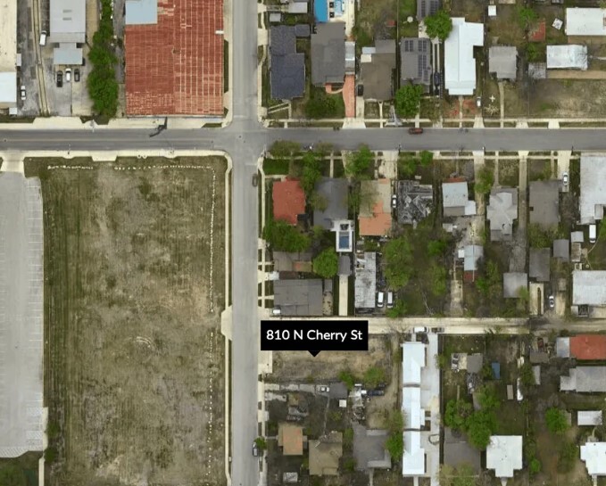 810 N Cherry St, San Antonio, TX for sale - Aerial - Image 2 of 2