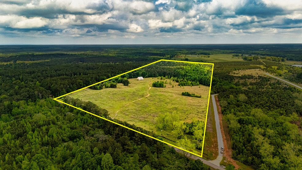 423 Coweta Heard Rd, Hogansville, GA for sale - Aerial - Image 1 of 7