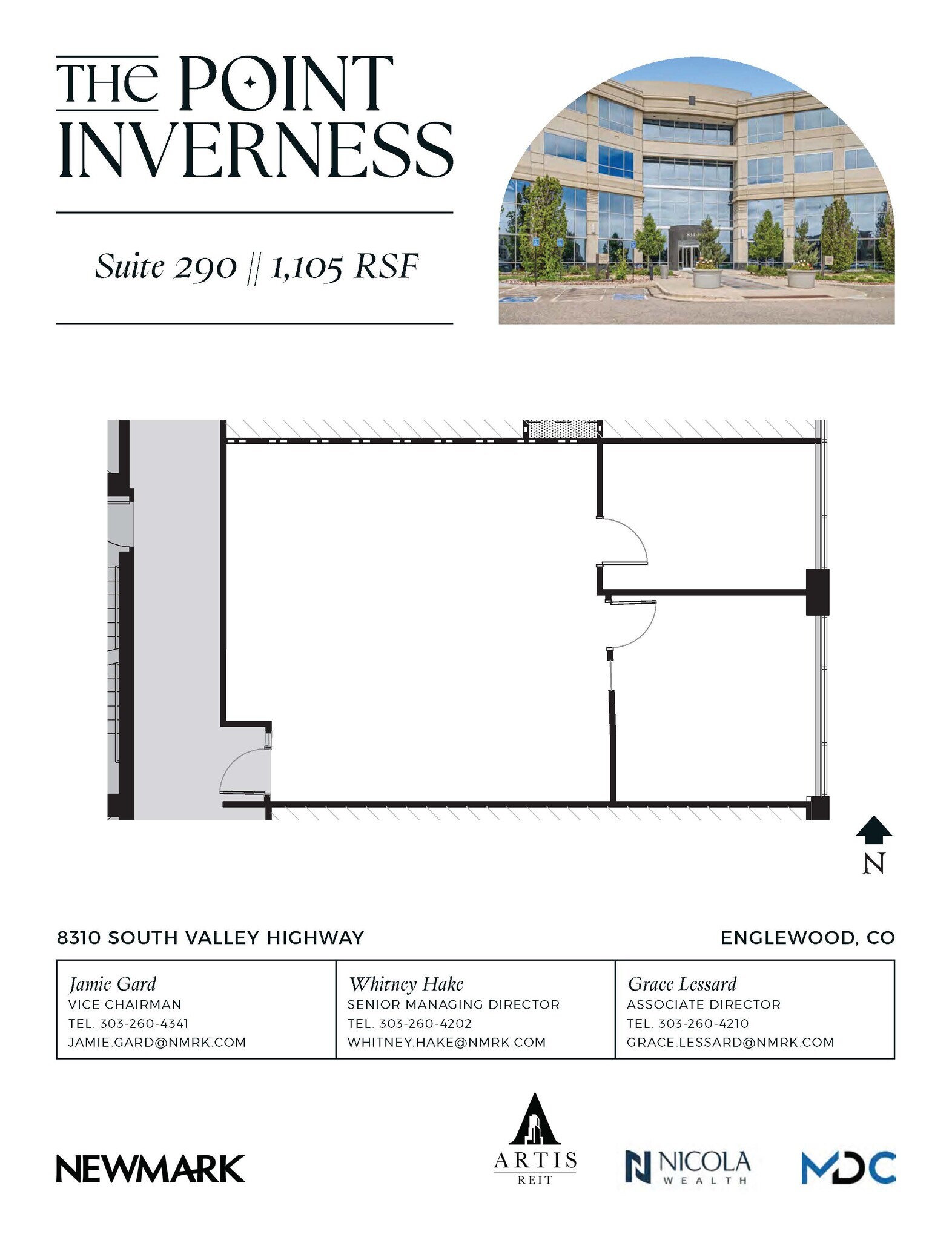 8310 S Valley Hwy, Englewood, CO for lease Floor Plan- Image 1 of 1