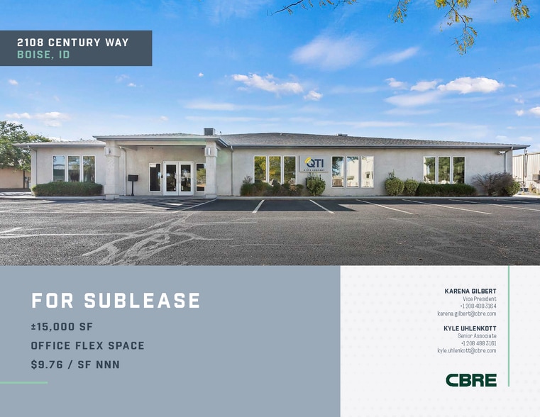 2108 S Century Way, Boise, ID for lease - Building Photo - Image 1 of 3