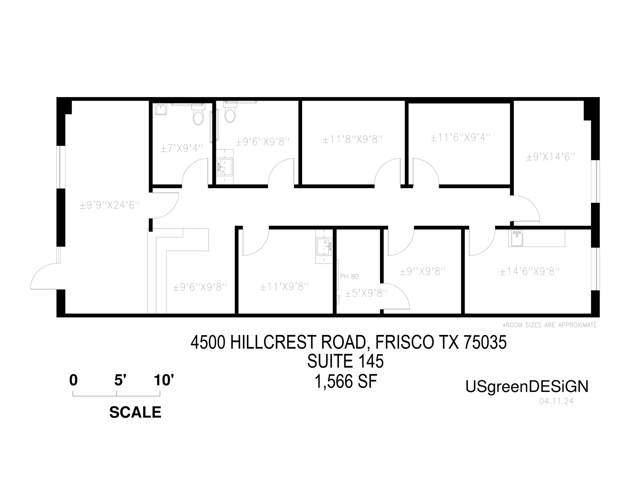 4500 Hillcrest Rd, Frisco, TX for lease Site Plan- Image 1 of 1