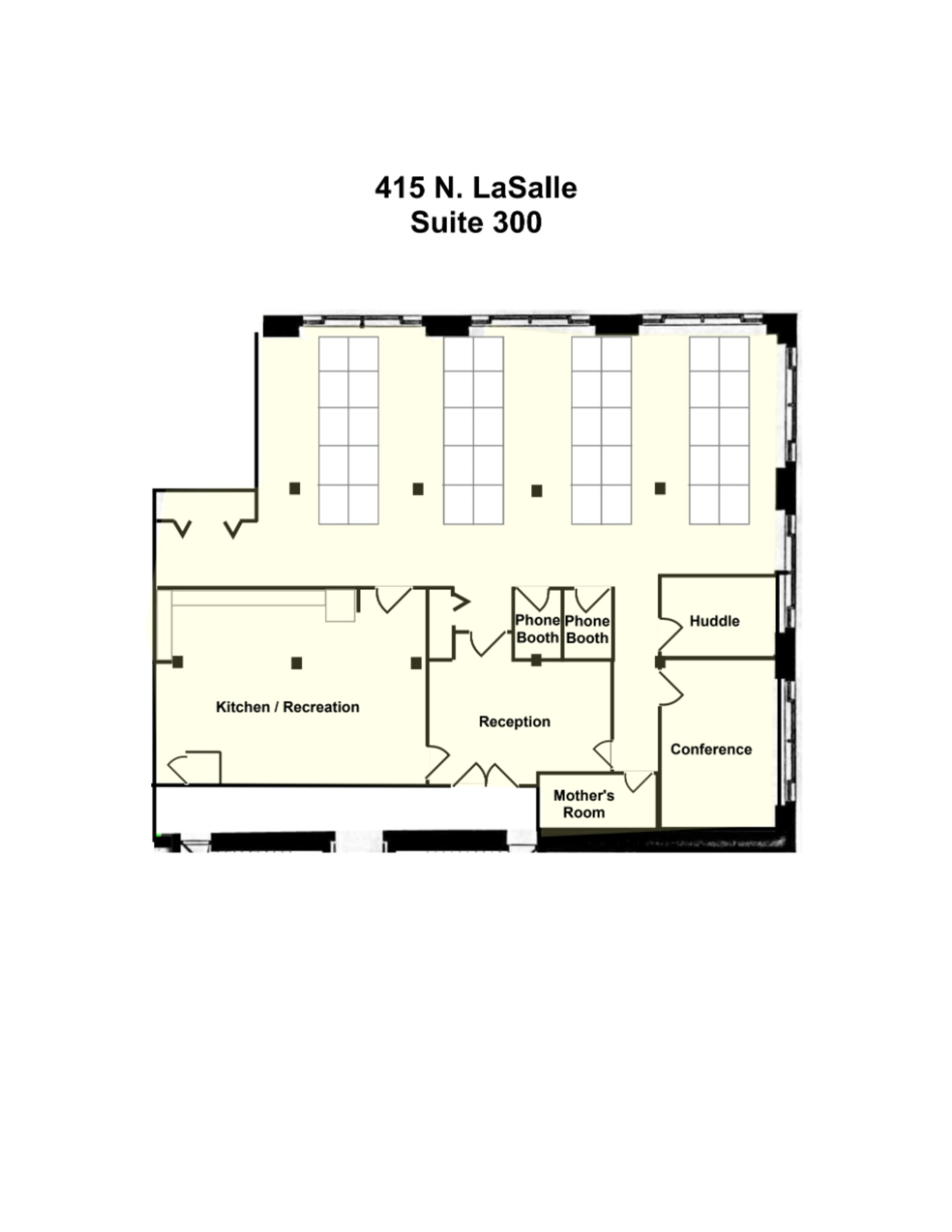 415 N LaSalle Dr, Chicago, IL for lease Site Plan- Image 1 of 11