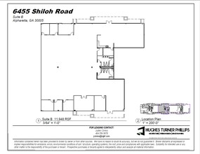 6455 Shiloh Rd, Alpharetta, GA for lease Floor Plan- Image 1 of 2