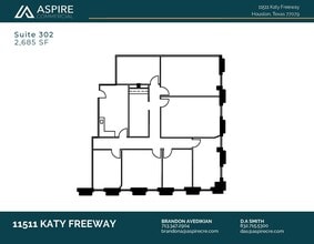 11511 Katy Fwy, Houston, TX for lease Floor Plan- Image 1 of 1