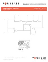 16610 N Dallas Pky, Dallas, TX for lease Floor Plan- Image 1 of 3