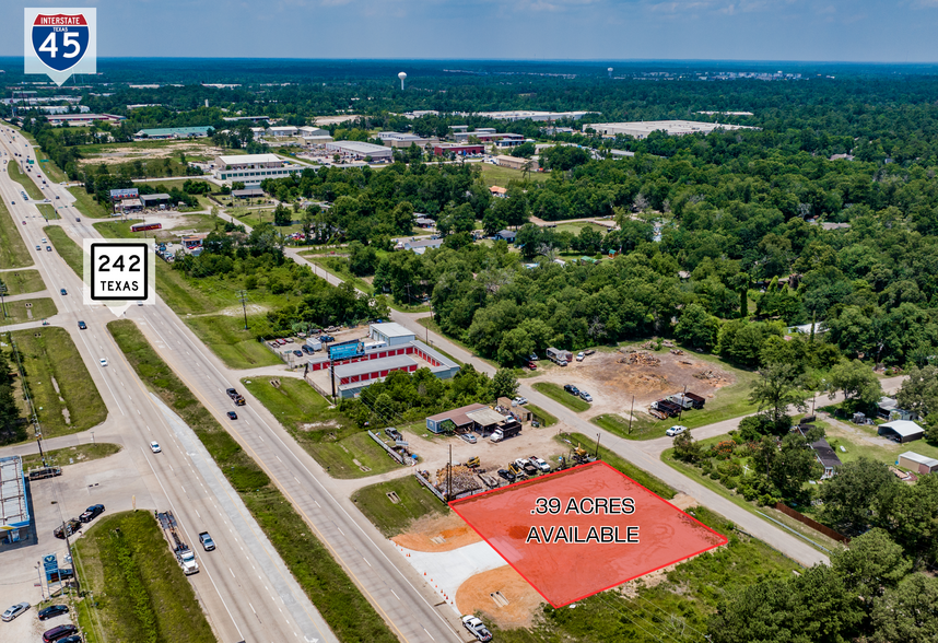 9181 Highway 242, Conroe, TX for lease - Aerial - Image 1 of 7